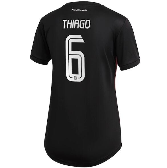 Bayern Munich Women Football Kit Third Soccer Jersey Thiago #6 2020/21